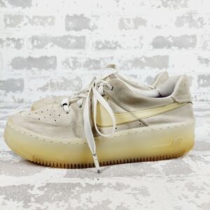 Nike Air Force 1 Sage Low LX Phantom Lace Up Sneakers E459